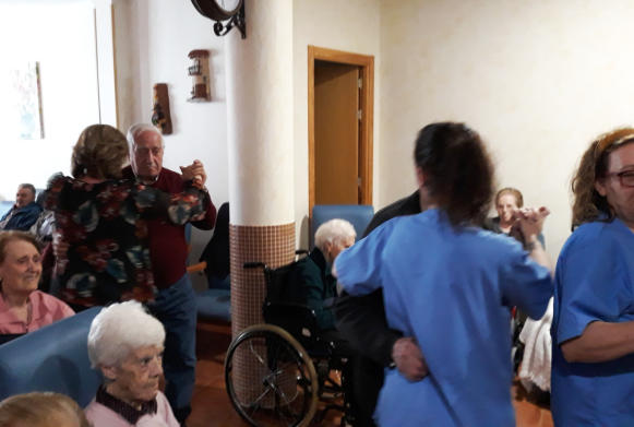 Actividades y fiestas Residencia para Mayores San Marcos El Hornillo Ávila. Residencia tercera eda. Geriátrico, residencia geriátrica Sierra de Gredos