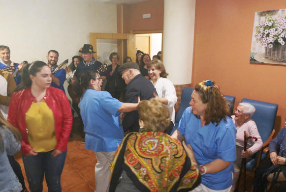 Actividades y fiestas Residencia para Mayores San Marcos El Hornillo Ávila. Residencia tercera eda. Geriátrico, residencia geriátrica Sierra de Gredos